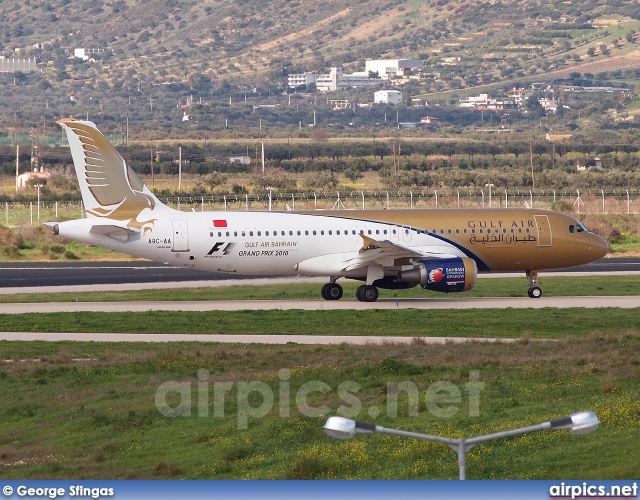 A9C-AA, Airbus A320-200, Gulf Air