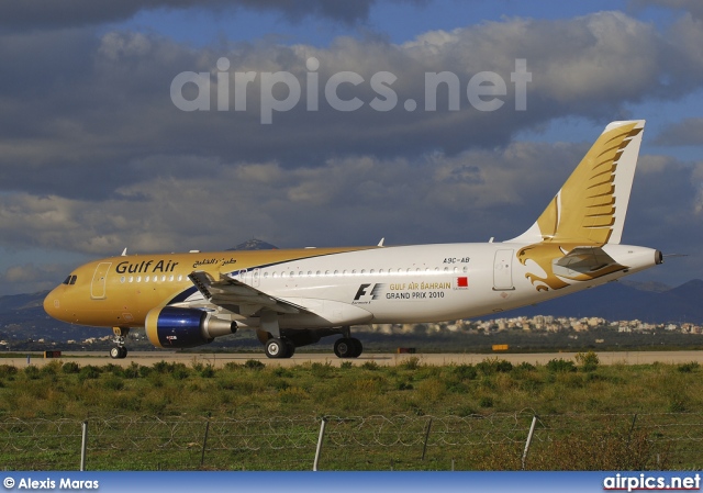 A9C-AB, Airbus A320-200, Gulf Air