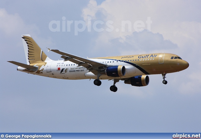 A9C-AB, Airbus A320-200, Gulf Air