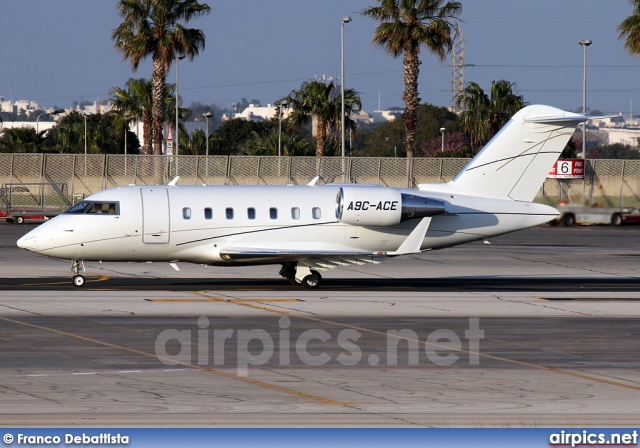 A9C-ACE, Bombardier Challenger 600-CL-605, Private