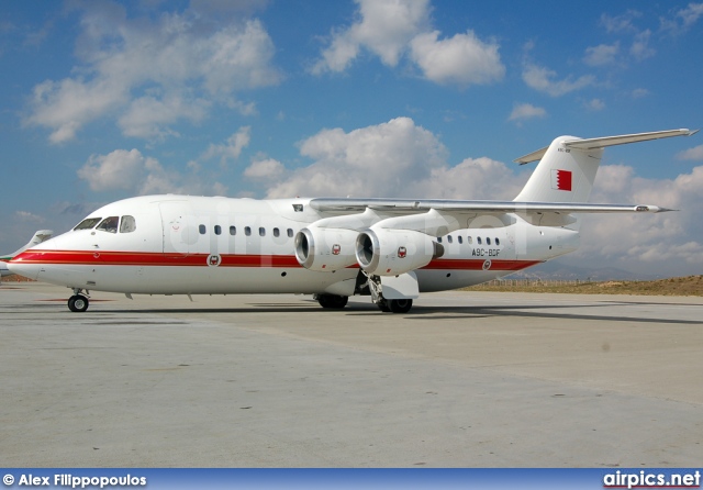 A9C-BDF, British Aerospace Avro RJ85, Royal Bahraini Air Force