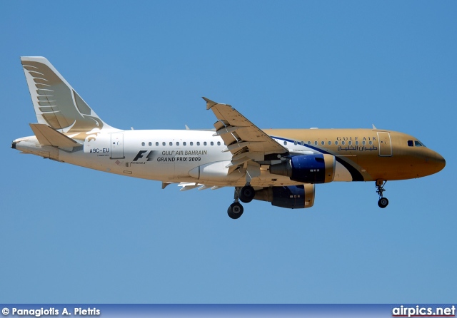 A9C-EU, Airbus A319-100, Gulf Air