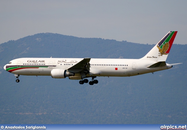 A9C-GK, Boeing 767-300ER, Gulf Air