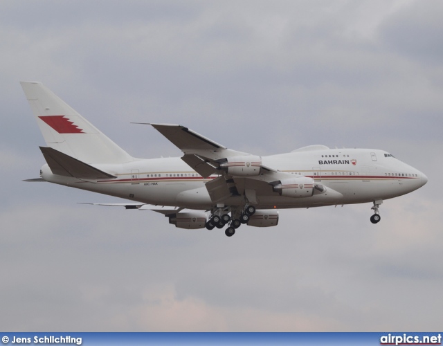 A9C-HAK, Boeing 747-SP, Bahrain Royal Flight