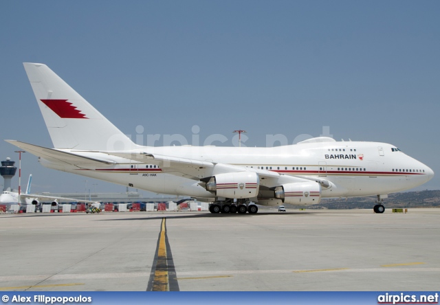 A9C-HAK, Boeing 747-SP, Bahrain Royal Flight