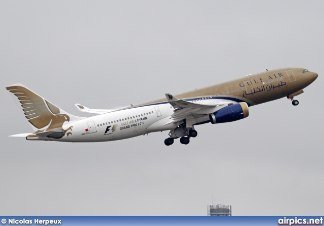 A9C-KC, Airbus A330-200, Gulf Air