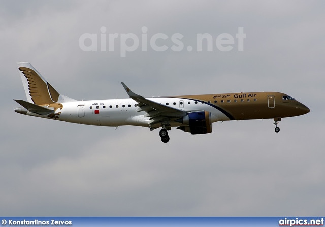 A9C-MC, Embraer ERJ 190-100AR (Embraer 190), Gulf Air