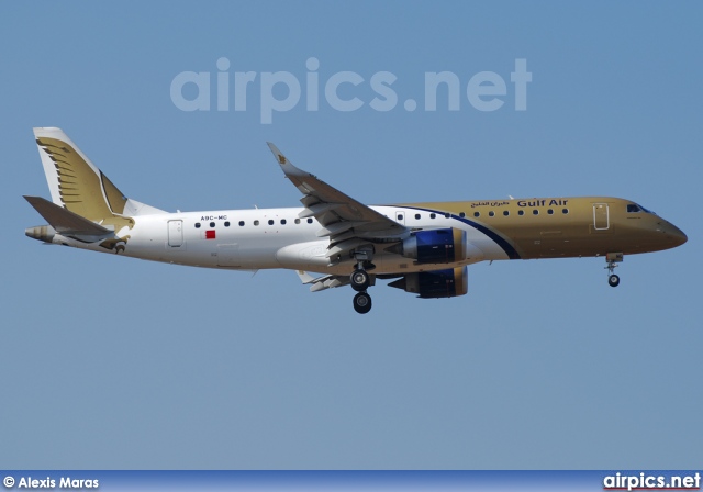 A9C-MC, Embraer ERJ 190-100AR (Embraer 190), Gulf Air