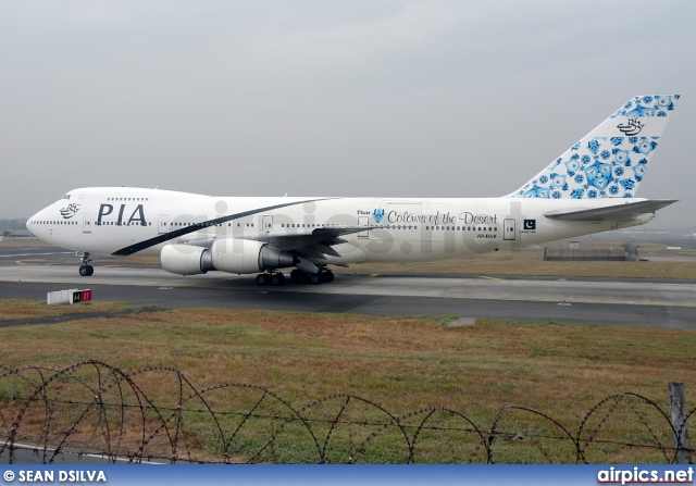 AP-BAK, Boeing 747-200BM, Pakistan International Airlines (PIA)