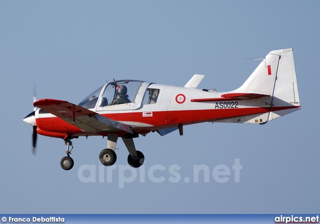 AS0022, Scottish Aviation Bulldog T1, Malta Air Force