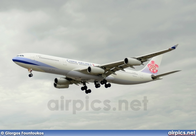 B-18803, Airbus A340-300, China Airlines