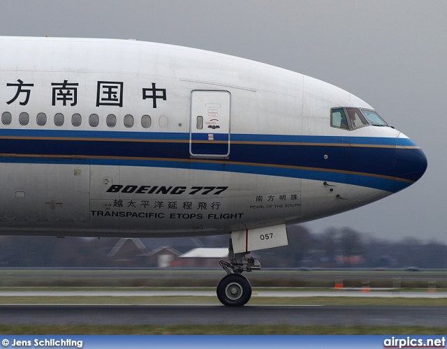 B-2057, Boeing 777-200ER, China Southern Airlines