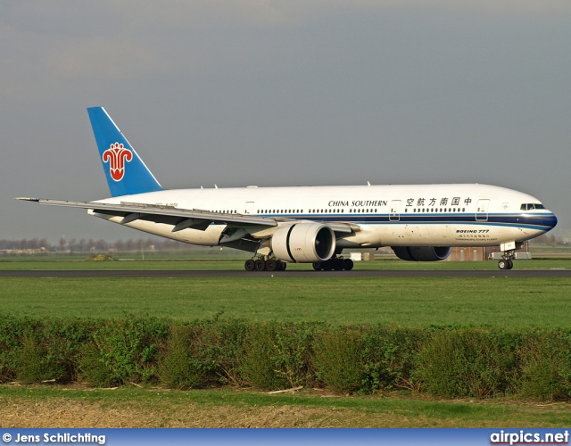 B-2070, Boeing 777-200ER, China Southern Airlines