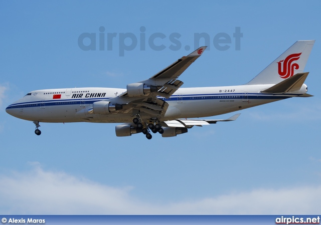 B-2447, Boeing 747-400, Air China