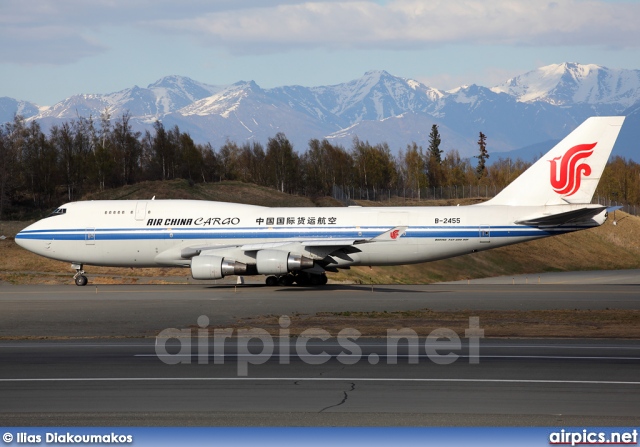 B-2455, Boeing 747-400(BCF), Air China Cargo