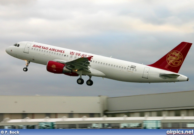 B-6340, Airbus A320-200, Juneyao Airlines