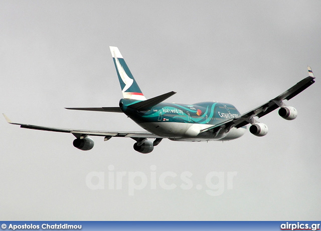 B-HOY, Boeing 747-400, Cathay Pacific