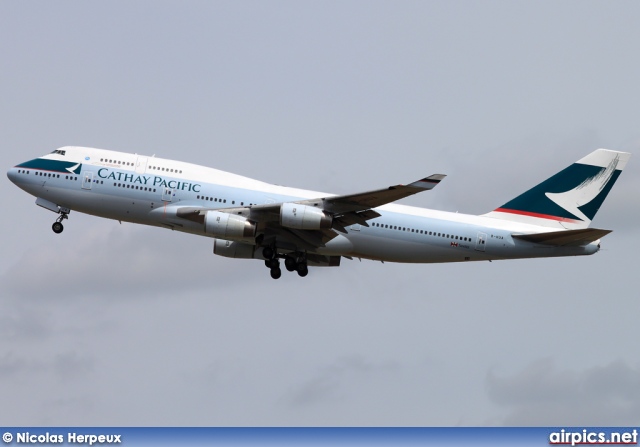 B-HUA, Boeing 747-400, Cathay Pacific