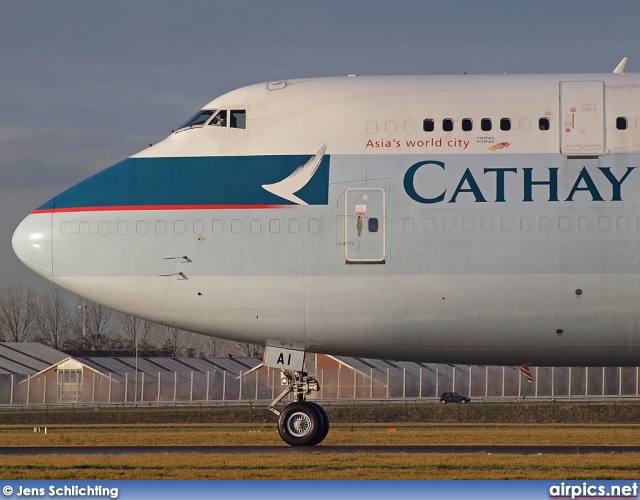 B-KAI, Boeing 747-400(BCF), Cathay Pacific