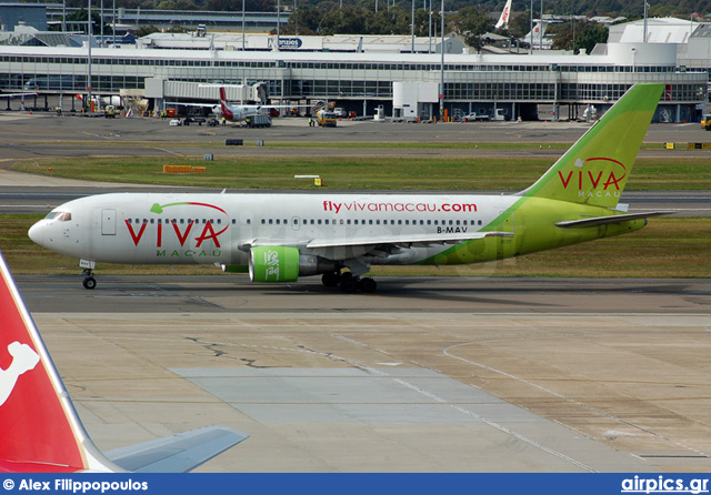 B-MAV, Boeing 767-200ER, Viva Macau