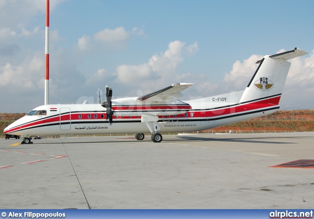 C-FIOY, De Havilland Canada DHC-8-300 Dash 8, Petroleum Air Services