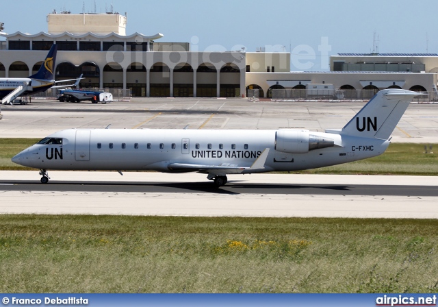 C-FXHC, Bombardier CRJ-200LR, United Nations