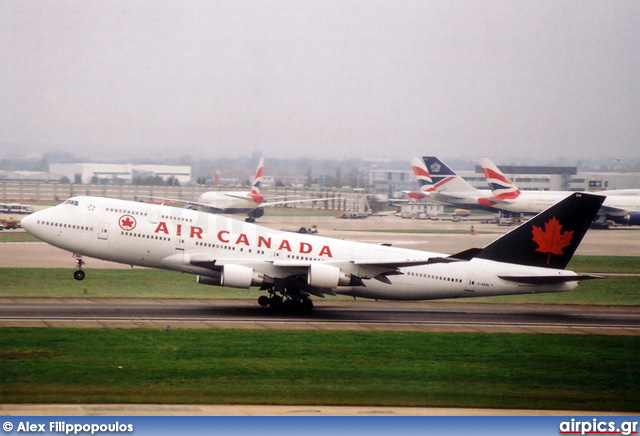 C-GAGL, Boeing 747-400M, Air Canada