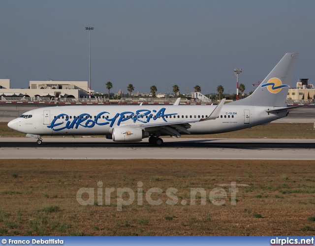 C-GLBW, Boeing 737-800, Eurocypria Airlines