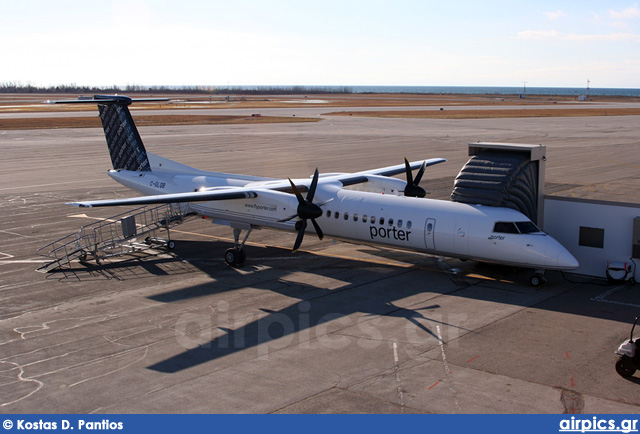 C-GLQB, De Havilland Canada DHC-8-400Q Dash 8, Porter Airlines