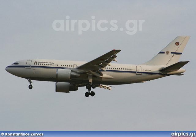 CA-01, Airbus A310-200, Belgian Air Force