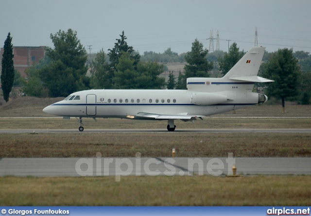 CD-01, Dassault Falcon-900B, Belgian Air Force