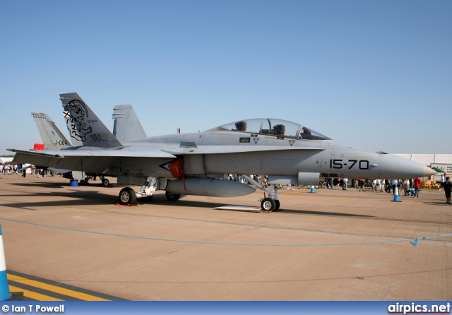 CE.15-01, Boeing (McDonnell Douglas) EF-18B Hornet, Spanish Air Force