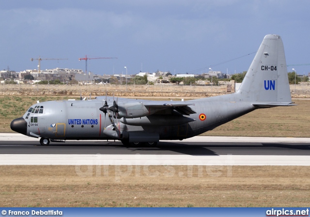 CH-04, Lockheed C-130H Hercules, Belgian Air Force