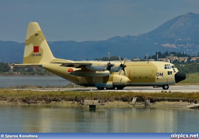 CN-AOM, Lockheed C-130E Hercules, Royal Moroccan Air Force