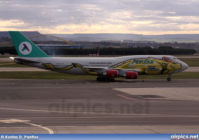 CP-2603, Boeing 747-400, AeroSur