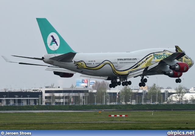 CP-2603, Boeing 747-400, AeroSur