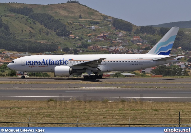 CS-TFM, Boeing 777-200ER, EuroAtlantic Airways