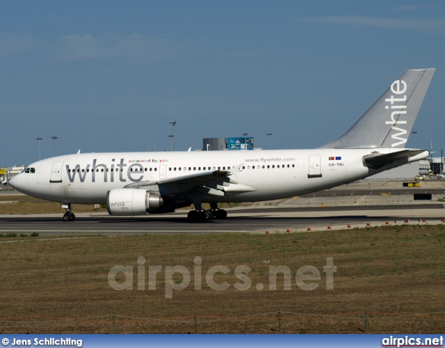 CS-TKI, Airbus A310-300, White Airways