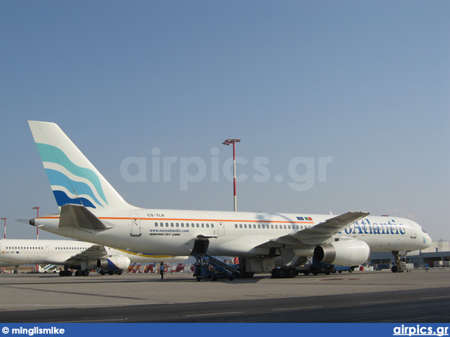 CS-TLX, Boeing 757-200, EuroAtlantic Airways