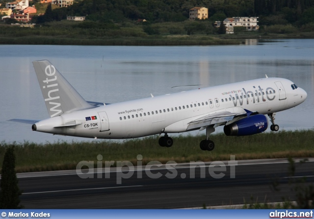 CS-TQK, Airbus A320-200, White Airways