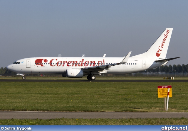 CS-TQU, Boeing 737-800, Corendon Airlines