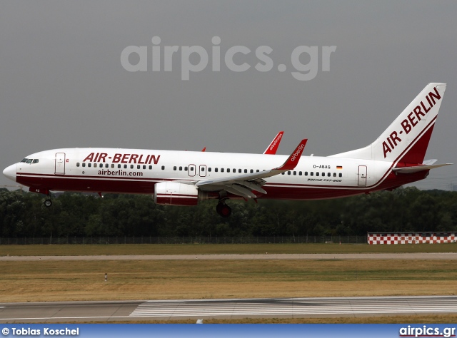 D-ABAG, Boeing 737-800, Air Berlin