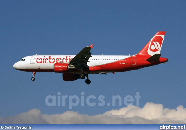 D-ABDC, Airbus A320-200, Air Berlin