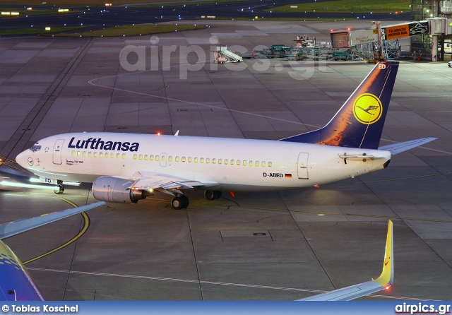 D-ABED, Boeing 737-300, Lufthansa