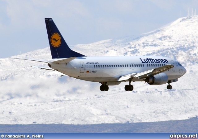 D-ABEF, Boeing 737-300, Lufthansa