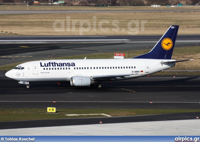 D-ABEK, Boeing 737-300, Lufthansa
