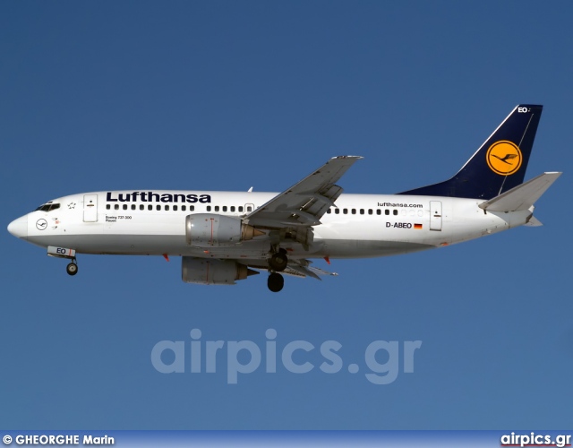 D-ABEO, Boeing 737-300, Lufthansa