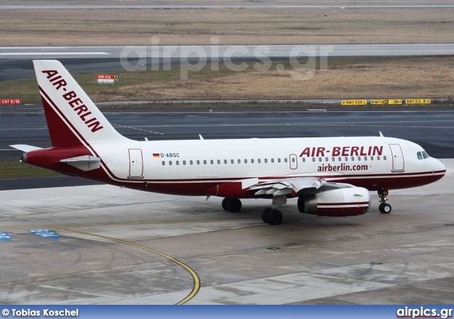 D-ABGC, Airbus A319-100, Air Berlin