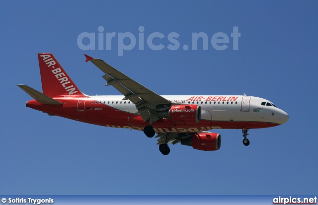 D-ABGH, Airbus A319-100, Air Berlin