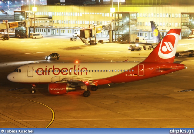 D-ABGJ, Airbus A319-100, Air Berlin